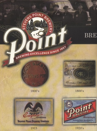 Stevens Point Brewery labels